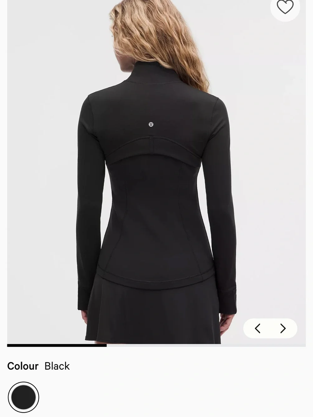 lululemon athletica streamlined black